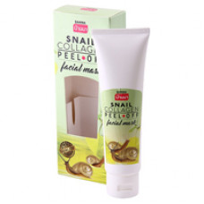 Маска-пленка для лица Banna с коллагеном и слизью улитки 120 мл / Banna Peel off facial mask snail collagen 120 ml