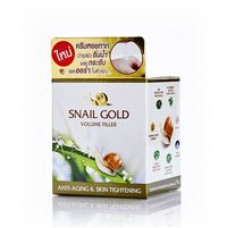 Крем для лица со слизью улитки Snail Gold 15 гр / Snail Gold Volume Filler Anti-Aging & Skin Tightening 15 gr