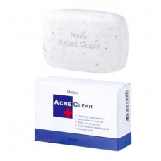 Мыло от акне Acne Clear Comedolytic Soap Scrub Moisturizers & Deodorant Mistine 90 гр