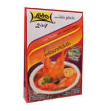 Тайский знаменитый суп Том Ям Кунг 100 гр / Lobo Tom Yam paste with creamed coconut 100 g
