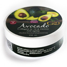 Крем для тела Авокадо, Коллаген И Мед 250 мл / Banna Avocado Collagen Q10 & Honey Anti Aging 250 ml