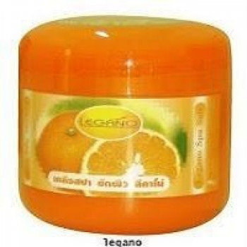 Соляной СПА-скраб для тела с антицеллюлитным эффеком Legano с апельсином 750 гр