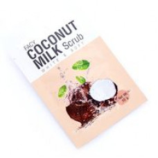 Скраб для лица с кокосовым молоком Facy 10 гр / Facy coconut milk scrub white&soft 10g