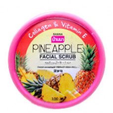 Фруктовый скраб для лица Banna Ананас 100 грамм / Banna facial scrub Pineapple 100 gr