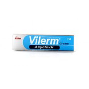 Противовирусный крем с ацикловиром Vilerm от Siam Pharmaceutical 5 гр / Siam Pharmaceutical Vilerm Acyclovir cream 5g