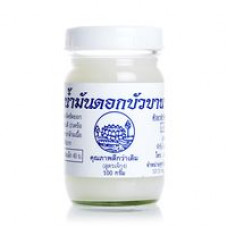 Белый тайский бальзам с эфирным маслом лотоса 200 мл  Mo Sink white balm 200 ml