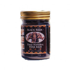 Черный тайский бальзам со слоном 50 гр / Thai Natural Herb black balm 50 g