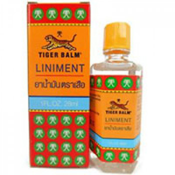 Жидкий обезболивающий масляный бальзам Tiger balm 28 мл / Tiger balm liniment 28 ml