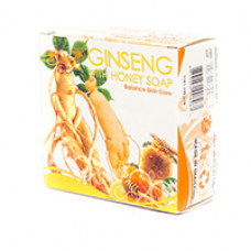 Мыло с женьшенем, медом и молоком от Soft7 120 гр / Soft7 ginseng honey soap 120 g