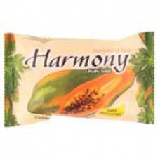 Туалетное мыло с ароматом папайи Harmony 75 гр / Harmony Papaya Scent Fruity Soap 75g