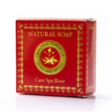 Мыло Спа c натуральным маслом розы от Мадам Хенг 50 гр / Madame Heng Care Spa Rose soap 50 g