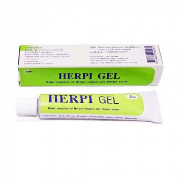 Гель для лечения всех видов герпеса 10гр / Yanhee Thai Herpi gel 10g