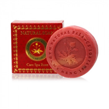 Натуральное спа мыло с розой 150 гр / Madame Heng spa aroma soap rose 150 g