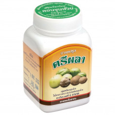 Травяные капсулы трипхала (трипха, трифала) 100 шт / DUANGPRON Triphala 100 capsules