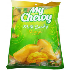 Жевательные фруктовые конфеты my chewy Mango 360гр. / Chewy fruit candies my chewy Mango 360g.