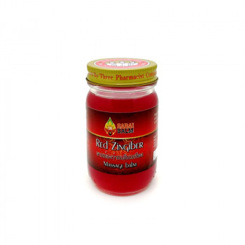 Красный тайский бальзам Red Zingiber Sabai Balm(тестер) / Red Thai balm Red Zingiber Sabai Balm (tester)