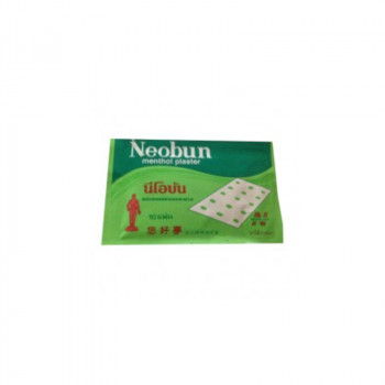 Обезболивающий пластырь Neobun / Menthol plaster Neoban