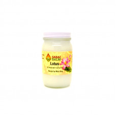 Белый тайский бальзам с эфирным маслом лотоса Sabai Balm 300 мл / White Thai balm with lotus essential oil Sabai Balm 300 ml