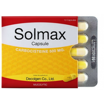 Капсулы от кашля Solmax / Cough Capsules Solmax