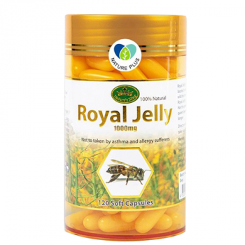Nature King Royal Jelly 1000 мг 120 мягких капсул / Nature King Royal Jelly 1000mg 120 soft capsules