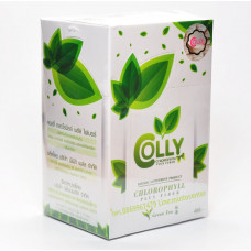 Colly Хлорофилл + Зелёный чай (15 пакетиков) / Colly Chlorophyll Plus Fiber Green Tea 15 sashe