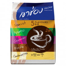 Khao Shong растворимое кофе 3 в 1 из пяти вкусов 400 гр / Khao Shong Coffee Mix 3in1 400 g