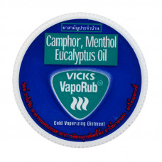 Бальзам от заложенности в носу Vicks vaporub 10 г. / Vicks vaporub 10g (health product)