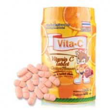 1000 таблеток витамина С в банке / Vita C Vitamin C 1000 Tablets Orange Flavour