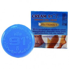 Тайский крем 91 Е для ухода за излишне сухой и грубой кожей 8.3 гр / Cream 91 E Cracked Hell Cream 8.3 g