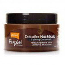 Кремовая питательная детокс-маска для окрашенных волос Pixxel от Lolane 475 гр / Lolane Pixxel Detoxifier Hair & Scalp Calming Cream Bath 475 g