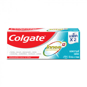 Colgate Total Зубная паста Advanced Fresh (гелевая) 150 г x 2 шт. / Colgate Total Advanced Fresh Toothpaste(Gel) 150gx2pcs