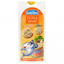 Наутилус Тунец с сухариками 30гр / Nautilus Tuna Spread With Crackers 30gr