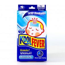 KoolFever для детей 6 листов / Health Plaster Products KOOLFEVER For Children 6 Sheets