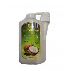 Натуральное кокосовое масло первого отжима Thai Herb 500 мл / Extra Virgin Natural Oil Royal Thai Herb 500 ml