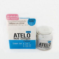 Антивозрастной, увлажняющий крем-гель для лица 30 гр / Facy Atelo Mulit Collagen Peptide 30g.