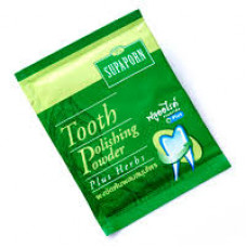 Зубной порошок на основе натуральных трав Supaporn 25 гр / Tooth Polishing Powder Plus Herbs Supaporn 25 g
