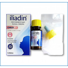 iliadin детские противозастойные назальные капли 10 мл / iliadin Child Decongestant Nasal Drops 10ml