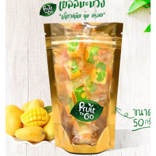 Тайские конфеты желе со вкусом манго 500 гр / Candy Jelly Fruit To Go 500 gr