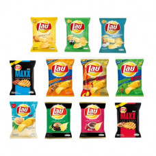 Чипсы Lays полностью ароматизированные 158гр. / Lays Chips Assort Flavor 158g