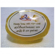Медовое мыло с пептидами золота / k. brothers honey soap with cocoons silk gold
