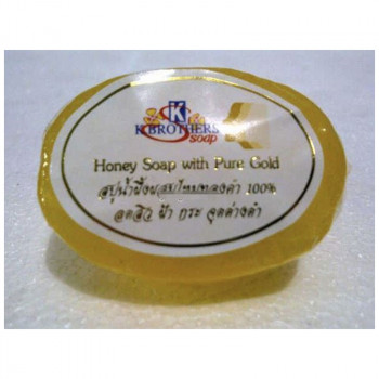 Медовое мыло с пептидами золота / k. brothers honey soap with cocoons silk gold