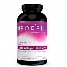 Супер Коллаген + C 6000 мг Биотин Плюс 360 таблеток / Neocell Super Collagen + C 6000 mg Biotin Plus 360 Tabs