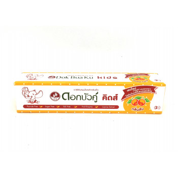 Детская зубная паста с Апельсином TWIN LOTUS 35 гр / TWIN LOTUS TOOTHPASTE FOR KIDS Orange Flavour 35 gr