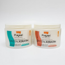 Маска для волос с кератином 450 гр /Lolane Pixxel spa Hair Mask CRYSTAL KERATIN 450 g