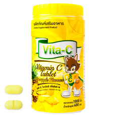 Vita C Ананас 25 мг 1000 таблеток / Vita C Pineapple 25mg 1000 Tablets
