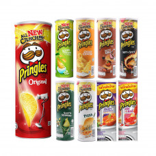 Pringles Смесь картофельных чипсов со вкусом 107гр. / Pringles Potato Chips Mix Flavour 107g.