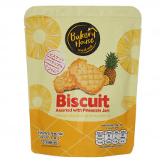 Бисквитное ассорти Bakery House с ананасовым джемом 70гр / Bakery House Biscuit Assorted with Pineapple Jam 70g