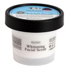 Отбеливающий скраб для лица 100 мл / Scentio Milk Plus Whitening Facial Scrub 100ml