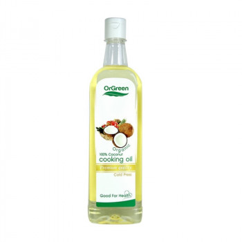 Кокосовое кулинарное масло 500 мл / OrGreen Coconut Cooking Oil 500 ml