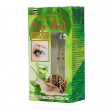 Гель для кожи вокруг глаз с экстрактом улитки, эластином и коллагеном для глаз Royal Thai Herb 15 мл / ROYAL THAI HERB EYE GEL SNAIL 15 ml